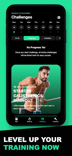 Street Workout App ekran görüntüsü
