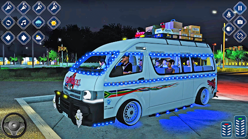 City Van Driving Game 2025 ekran görüntüsü