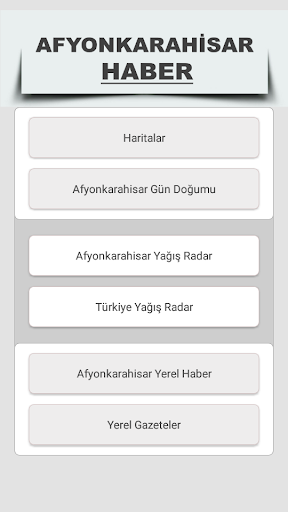 Afyonkarahisar Haber Bilgi ekran görüntüsü