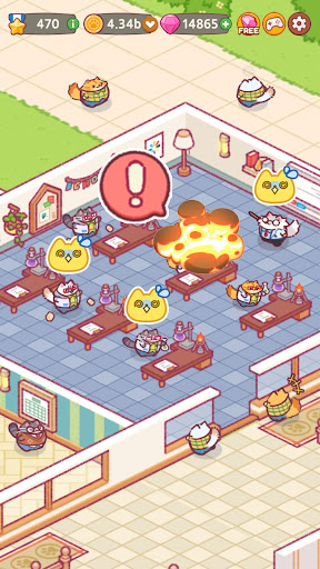 Cat School : Idle Cute Tycoon ekran görüntüsü