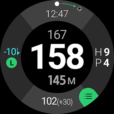 Golfnavi for GalaxyWatch ekran görüntüsü