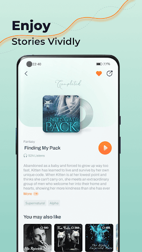 Listenary-Enjoy AudioBooks ekran görüntüsü
