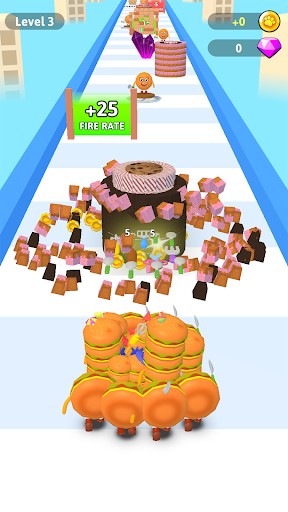 Foodie Runner: Merge & Run ekran görüntüsü