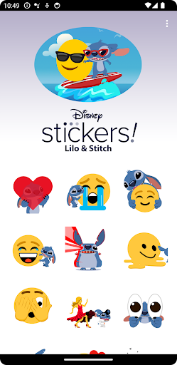 Stitch x Emoji Keyboard ekran görüntüsü