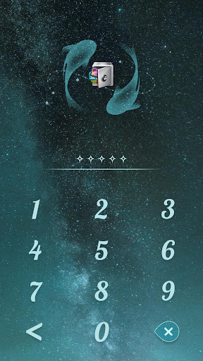 AppLock Theme Pisces ekran görüntüsü