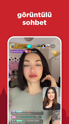 Bigo Live -Canlı Yayın, Sohbet ekran görüntüsü