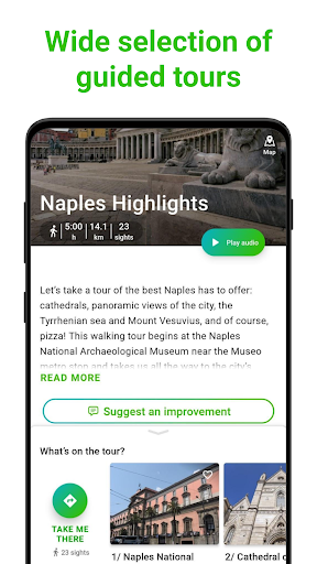 Naples Tour Guide:SmartGuide ekran görüntüsü