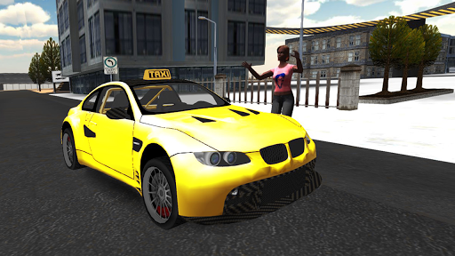 City Taxi Driving Simulator 3D ekran görüntüsü