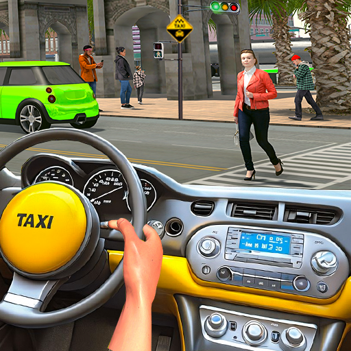 Taxi Simulator Driving Car 3D