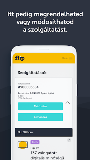 Flip alkalmazás ekran görüntüsü