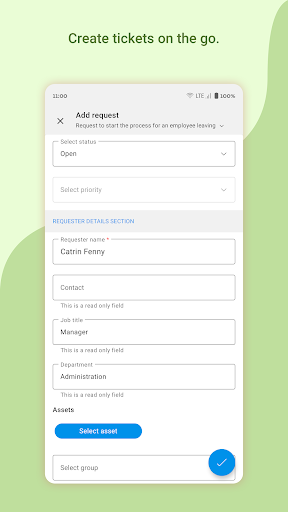 ServiceDesk Plus | Cloud ekran görüntüsü