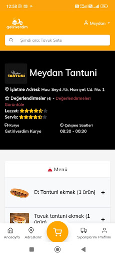 Getiriverdim ekran görüntüsü