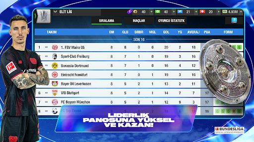 Top Eleven: Futbol Menajeri ekran görüntüsü