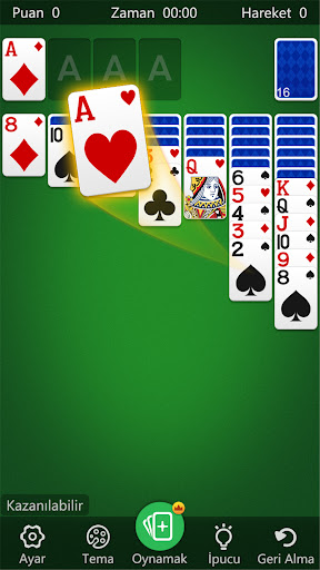 Solitaire Klasik Klondike ekran görüntüsü