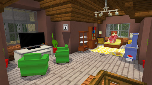 Minecraft PE için Mobilya Modu ekran görüntüsü