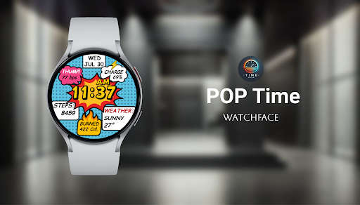 POP Time Saat Yüzü ekran görüntüsü