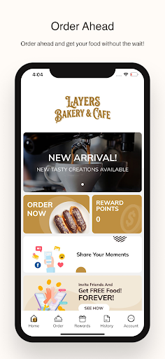 Layers Bakery and Cafe ekran görüntüsü
