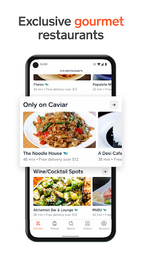 Caviar - Order Food Delivery ekran görüntüsü
