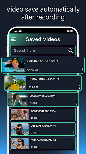 Background Video Recorder Cam ekran görüntüsü