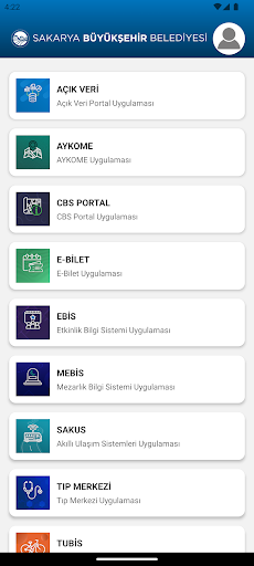 SBB Kurumsal ekran görüntüsü