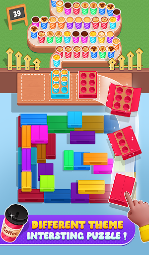 Coffee Mania - Packing Jam 3D ekran görüntüsü