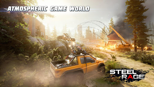 Steel Rage: Mech Cars PvP War ekran görüntüsü