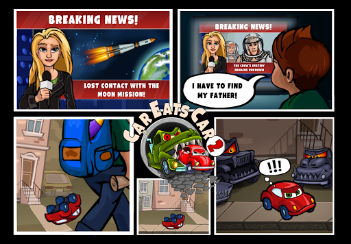 Car Eats Car 2 - Racing Game ekran görüntüsü