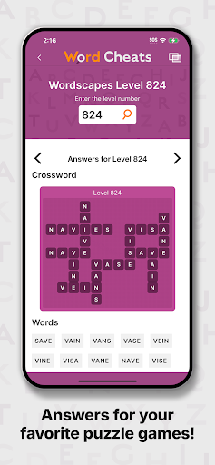 Word Cheats ekran görüntüsü