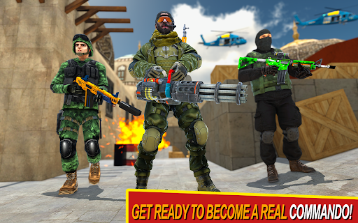 Real Commando Fps Shooting ekran görüntüsü