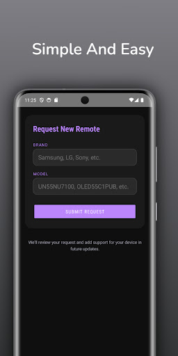 Remote for Baysonic tv ekran görüntüsü