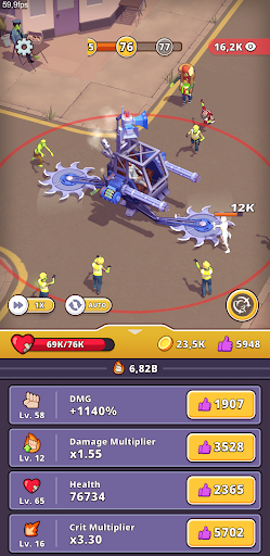 Lazy Apocalypse: Tower Defense ekran görüntüsü