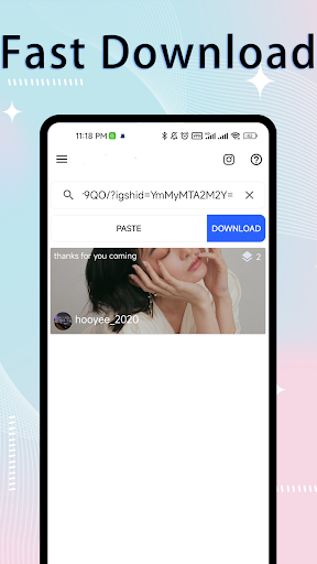 InstSaver: Video Downloader ekran görüntüsü