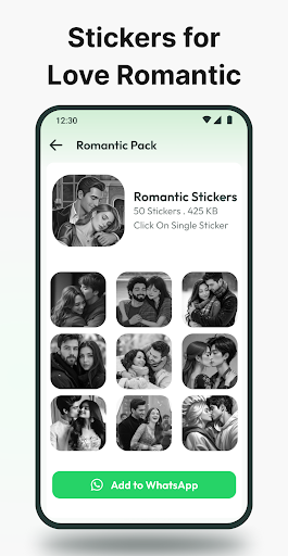 Romantic Love Emoji WAStickers ekran görüntüsü