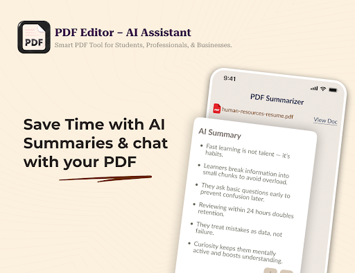 Pdf Editor - AI Assistant ekran görüntüsü