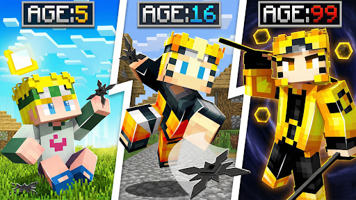 Naruto Craft: Ninja Hero Game ekran görüntüsü