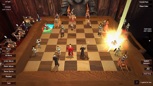 The Coolest Chess 3D ekran görüntüsü
