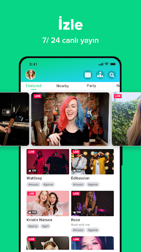YouNow: Yayın, İzle, Sohbet ekran görüntüsü