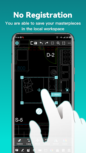 DWG FastView-CAD Viewer&Editor ekran görüntüsü