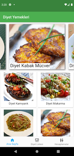 Diyet Yemekleri ekran görüntüsü