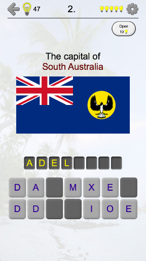 Australian States and Oceania ekran görüntüsü