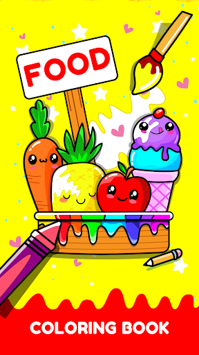 Fruits Coloring- Food Coloring ekran görüntüsü