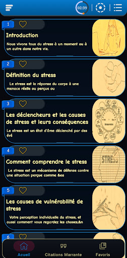 Calmer le stress vivre heureux ekran görüntüsü