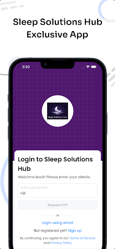 Sleep Solutions Hub ekran görüntüsü