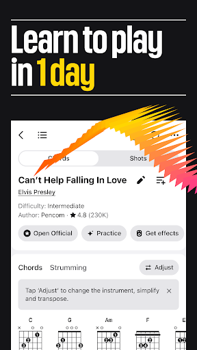 Ultimate Guitar: Tabs & Chords ekran görüntüsü