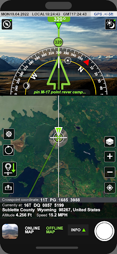 Waypoint Offline GPS Camera ekran görüntüsü