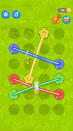 Tangled Line 3D: Knot Twisted ekran görüntüsü