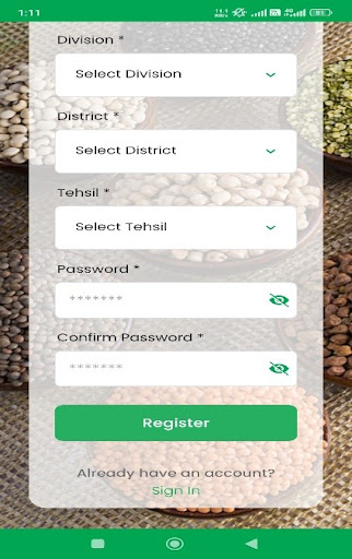Food Grain License Punjab ekran görüntüsü