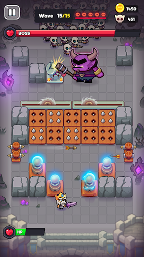 Tower King: Defense game ekran görüntüsü