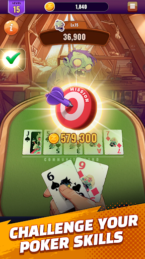 VideoPoker : CrazyZombie ekran görüntüsü