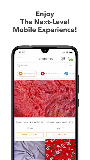 Woolcrest Textiles ekran görüntüsü